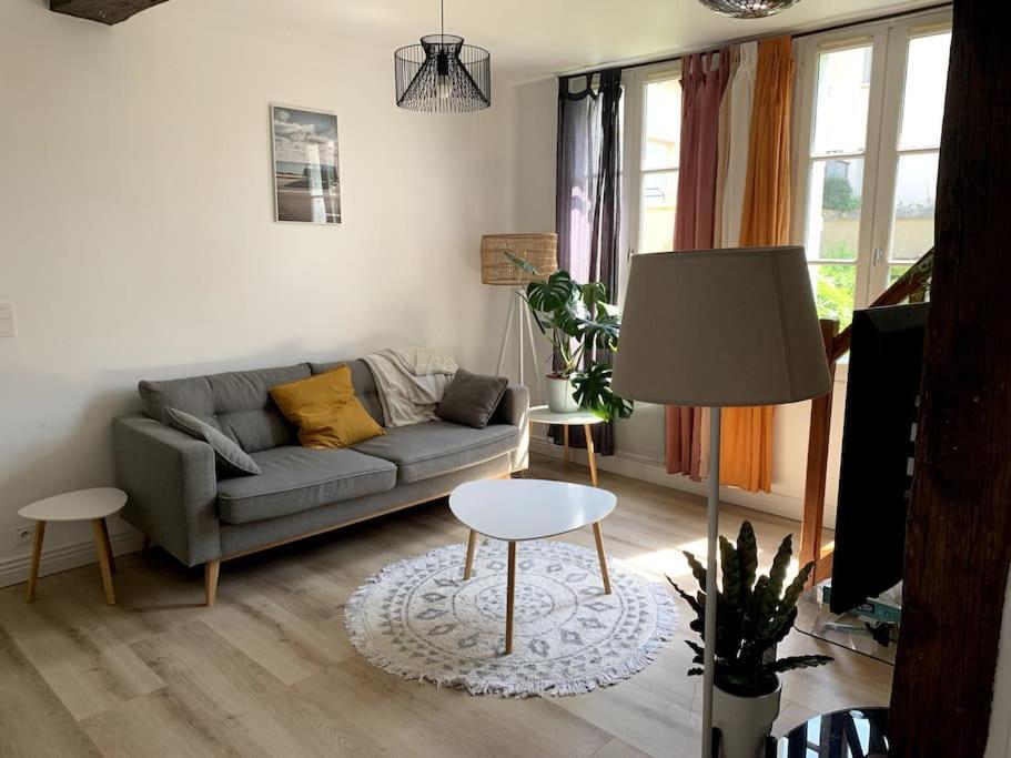 Superbe Duplex Centre-Ville Avec Parking Gratuit Auxerre Zewnętrze zdjęcie